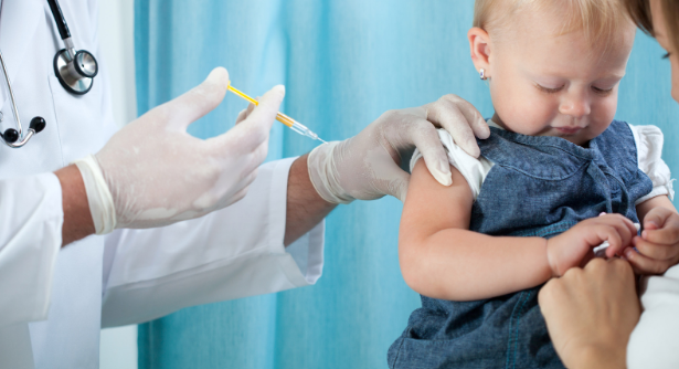 تطعيمات الأطفال في رها